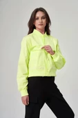 EXUMA KADIN CEKET-1521158 SARI thumbnail 7