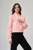 EXUMA KADIN CEKET-1521158 PEMBE thumbnail 5