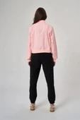 EXUMA KADIN CEKET-1521158 PEMBE thumbnail 4