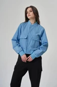 EXUMA KADIN CEKET INDIGO -1521158 thumbnail 1