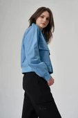 EXUMA KADIN CEKET INDIGO -1521158 thumbnail 7