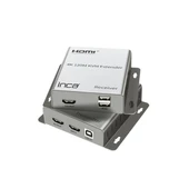 INCA IEX-120 HDMI-CAT6 120metre KVM Extender 4K thumbnail 2
