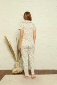 Moda Çizgi Kadın Penye Pijama thumbnail 3