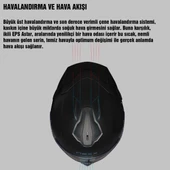 NEXX Y.100R REACT KASK MAT GRİ - YEŞİL thumbnail 3