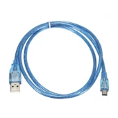 5 pin Mini usb kablo usb to mini usb şarj ve data kablosu 1m thumbnail 1