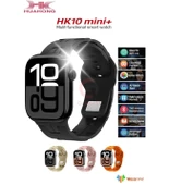 HK 10 Mini Plus 41mm Amoled Ekranlı Akıllı Saat 3 Kordonlu thumbnail 3