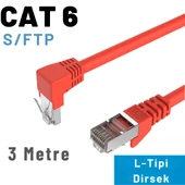 IRENIS CAT6 S/FTP Dirsek Kablo 3 Metre thumbnail 4