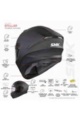 SMK Stellar Taotei Kapalı Kask thumbnail 2