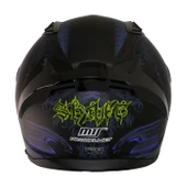 MTS M-201 SNAKE FULL FACE KASK MISION BLUE thumbnail 3