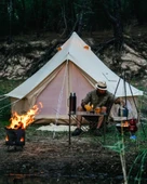 CAMPOUT BÜYÜK KAMP ÇADIRI 4 MT thumbnail 1
