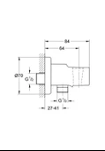 Grohe Relexa Sabit Askı Yedek Parça - 28679045 thumbnail 2