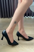 Kadın Samba Siyah Cilt Stiletto thumbnail 3
