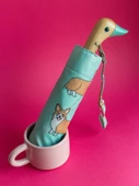 Original Duckhead Duck Kompakt Şemsiye Corgi Mint Compact thumbnail 6