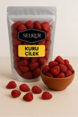 SELKUR  Kuru Çilek 200gr 1.kalite Tane thumbnail 1