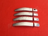 Markadan Opel Vectra C Krom Kapı Kolu 2002-2009 4 Kapı Paslanmaz Çelik thumbnail 1