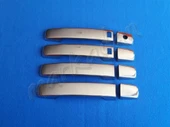 Nissan Qashqai Sensörlü Krom Kapı Kolu 2007-2014 4 Kapı Paslanmaz Çelik thumbnail 1