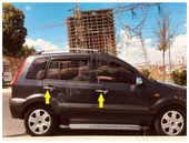 Ford Fusion Krom Kapı Kolu 2002-2012 4 Kapı Paslanmaz Çelik thumbnail 3