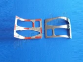 VW T4 Multivan Krom Stop Çerçevesi 1995-2003 2 Parça Paslanmaz Çelik thumbnail 2