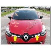 Renault Clio 4 Krom Ön Panjur 2012-2017 2 Parça Paslanmaz Çelik thumbnail 1