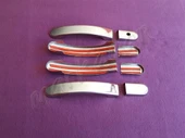WOC Chrome Ford Fusion Krom Kapı Kolu 2002-2012 4 Kapı Paslanmaz Çelik thumbnail 2