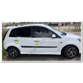 DB Chrome Ford Fiesta Kapı Kolu Nikelajı 2002-2008 4 Kapı P.Çelik thumbnail 4