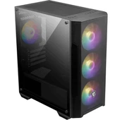 MSI 500W MAG FORGE M100A Gaming Mid-Tower PC Kasası thumbnail 3