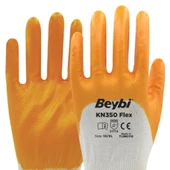Beybi KN350 Nitril Kaplı Örme Eldiven No:10 thumbnail 1