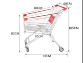 Metal Market Arabası 150 L thumbnail 7