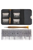 Zhltools Hassas Tornavida Seti 25 Parça Deri Cüzdan thumbnail 1