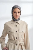 LINE DESEN TWILL İPEK EŞARP -4304 thumbnail 1