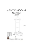 Melada Mobilya Gürgen Tekli Dilsiz Uşak Ham Cilalı Basic thumbnail 8