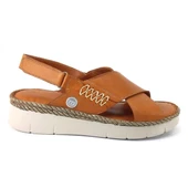 Mammamia 1200 23YS Günlük Bayan Sandalet Taba thumbnail 2