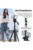 MT-65 Bluetooth Kumandalı Deve Boynu Video Tripod thumbnail 5