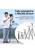 MT-65 Bluetooth Kumandalı Deve Boynu Video Tripod thumbnail 4