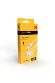 Kodak USB Kablosu Usb 3'ü 1 Arada Kablo/Usb Type-c Lightning Micro usb thumbnail 2
