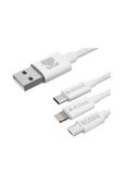 Kodak USB Kablosu Usb 3'ü 1 Arada Kablo/Usb Type-c Lightning Micro usb thumbnail 3