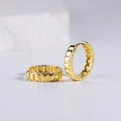 14 Ayar Altın Halka Küpe 5,35 gr thumbnail 3