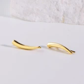 14 Ayar Modern Altın Küpe 1,05 gr thumbnail 3