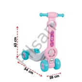 PİLSAN MİNİ SCOOTER AÇIK PEMBE thumbnail 2