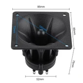 MagicVoice MV-4483 85mm Piezo Kare Tweter thumbnail 3