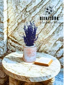 BitkiTÜRK- Kitap beton saksıda lavanta thumbnail 1
