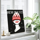 New Masses Vintage Kanvas Tablo thumbnail 3