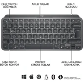 LOGITECH Mx Kablosuz Mini Klavye 920-010504 thumbnail 2