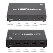 Vcom DD433 3-1 Port 1.4V 3D Metal Hdmi Switch thumbnail 3