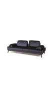 Perla Sofa   Nelson Üçlü Koltuk Babyface Antrasit thumbnail 4