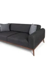 Perla Sofa   SENECA KETEN KOLTUK TAKIMI, ANTRASİT thumbnail 7