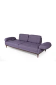 Perla Sofa   NELSON ÜÇLÜ KOLTUK KETEN MOR thumbnail 7