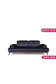 Perla Sofa   Nelson Üçlü Koltuk Babyface Antrasit thumbnail 1