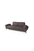 Perla Sofa   Nelson Üçlü Kanepe Keten Kahve thumbnail 6
