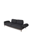 Perla Sofa   NELSON ÜÇLÜ KOLTUK KETEN ANTRASİT thumbnail 5